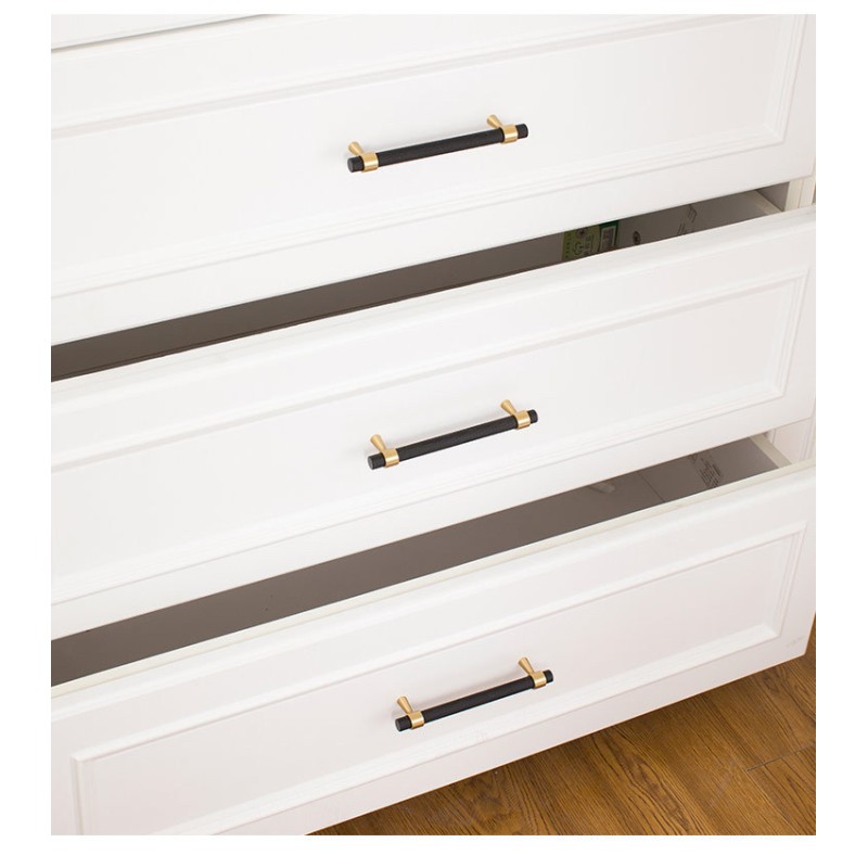 Modern Single Hole Copper Handle Wardrobe Cabinet Light Luxury Gold Mesh Brass Shoe Drawer Factory Wholesale
