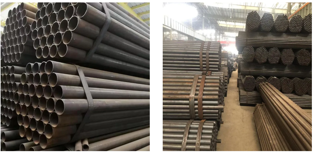 ASTM A53 Gr B Black Carbon Steel Pipe 1 Inch SCH40 Threaded Coupled For Water Gas Distribution