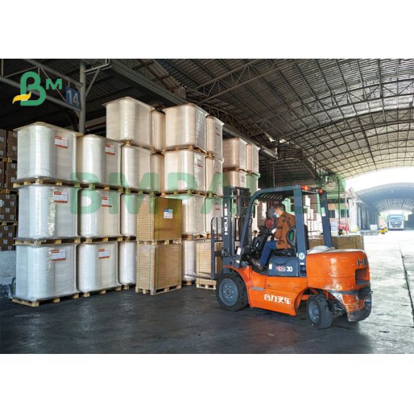 28gsm Food Safe White Paper For Drinking Straw Wrapping 5000m Roll