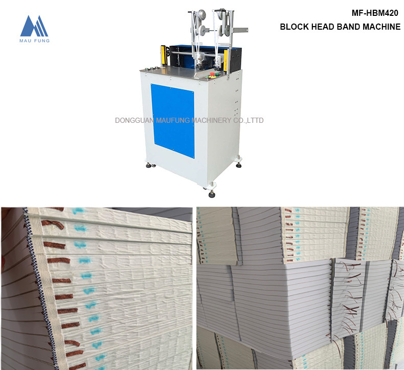 Maufung Book Head And Tail Band Machine Book Back Binding Machine MF-HBM420 (Машина для переплетения книг с задней стороны и сзади)