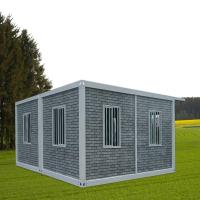 Maison de conteneurs amovible avec panneau sandwich EPS pour mur et panneau sandwich en laine de roche pour toit et porte de sécurité en acier