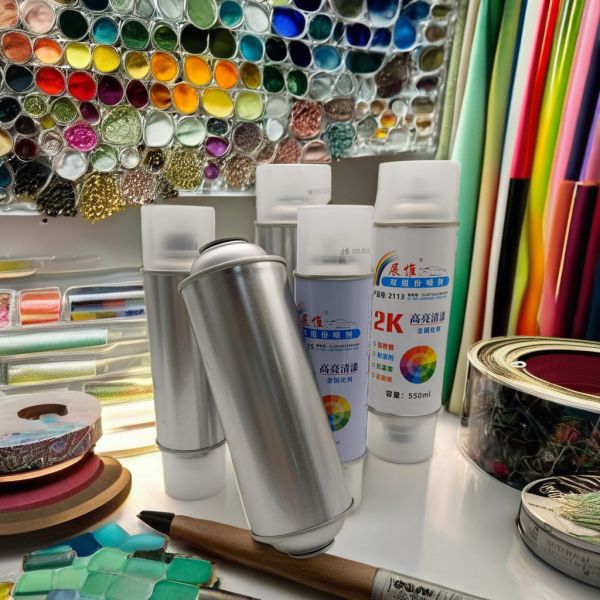 2K 450ML 550ML 260ML Round Tin Aerosol Can Spray Paint Seal Tinplate Metal For Industrial Use Chemical