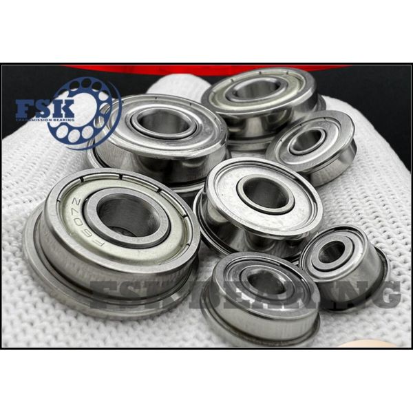 Euro Quality F603 ZZ F604 ZZ F605 ZZ F606 ZZ Miniature Bearings With Flange Z2V2 Z3V3