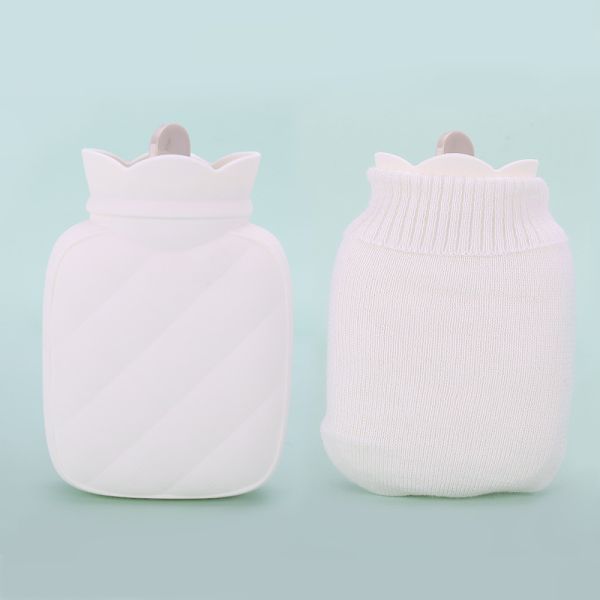Soft Rubber Hot Water Bottle With Cover 2 Liter Hot Water Bag For Menstrual Cramps Back Pain Relief
