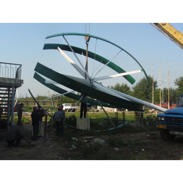 Recyclable Thermoplastic Composite Wind Turbine Rotor Blade for vertical axis wind turbine
