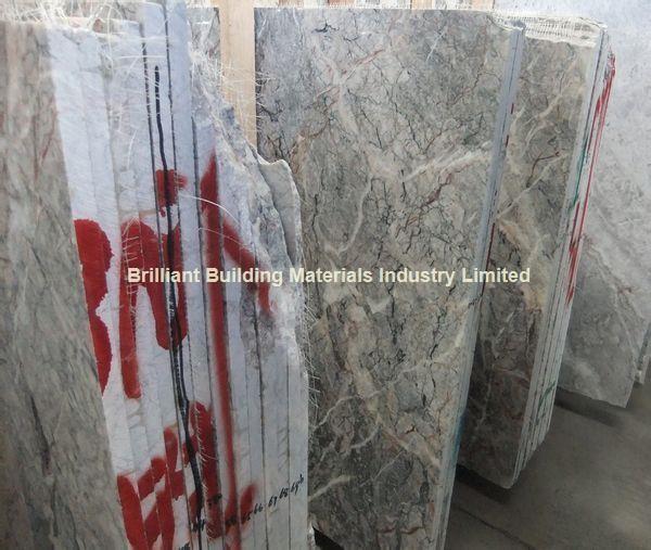 Fior Di Pesco Carnico Marble Slabs, Italy Grey Marble Slabs