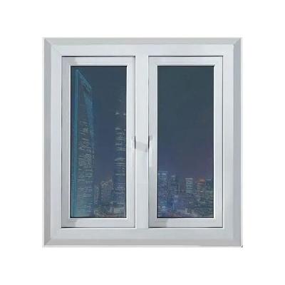 Construction Real Estate Double Glazed PVC / UPVC Casement House Windows Hurricane Impact Design