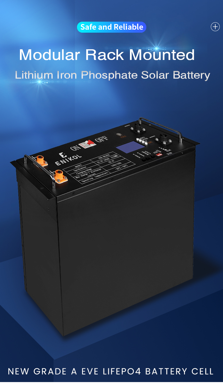 Домой 48 Вт Липо аккумулятор 50ah Литий-ионный аккумулятор для хранилища солнечной энергии UPS