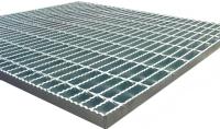 ASTM A123 Standard Matériau A36 Barre transversale de 100 mm Autoroutes Grille en acier pour barres de terrain