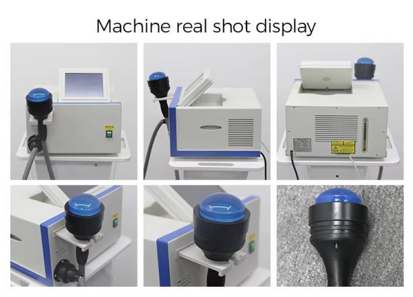 Portable ED Pain Relief Focused Shockwave Therapy Physiotherapy Focused 10bar Shock Wave Machine