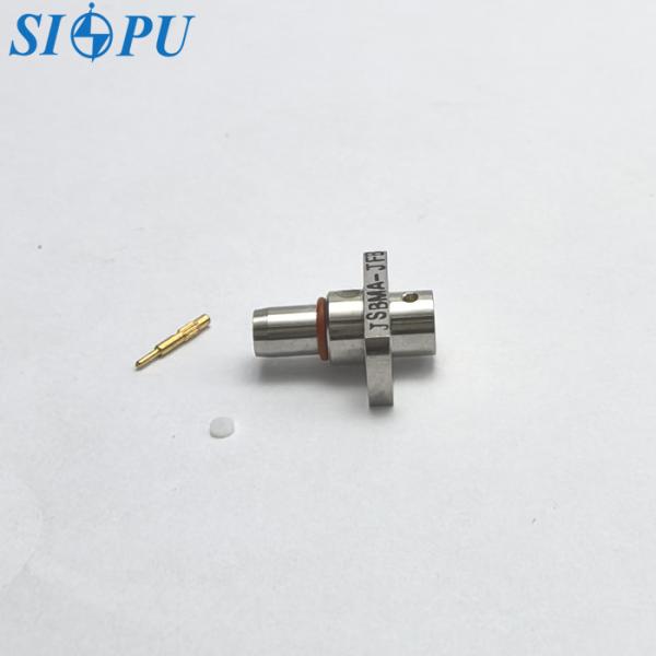 SBMA Male RF Coaxial Connector – Flange Mount, Compatible with 1# Semi-Rigid / Semi-Flexible Cable
