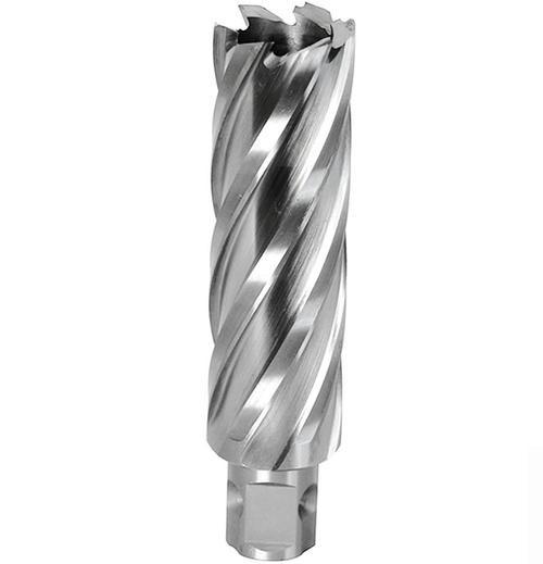 1pcs 50mm Universal Shank 100mm Cutting Depth HSS Annular Cutter For Steel, Aluminum, Stainless Steel
