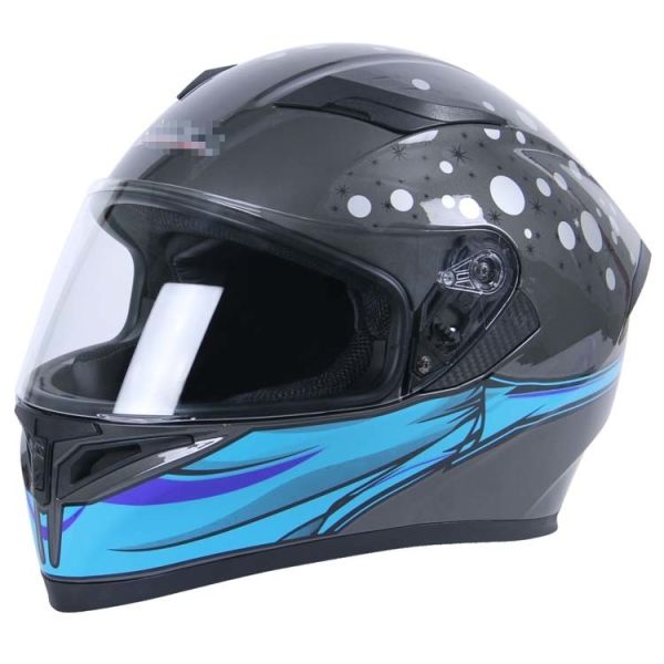 Full Face Motorcycle Helmet with DOT Certificate and Customized Logo Accepted Sample