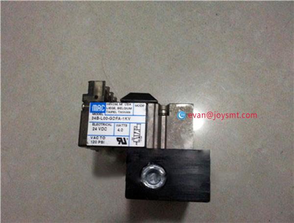 Solenoid Valve 34B-L00-GDFA-1KV 24VDC for Samsung CP40 machine