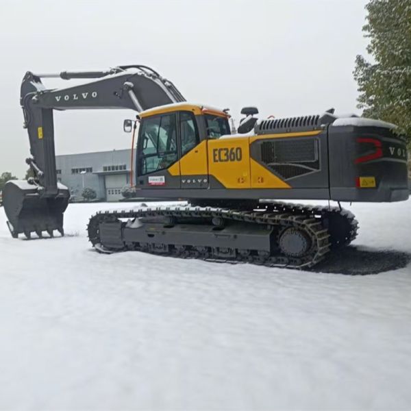 Использованная инженерная строительная гидравлическая экскаватор VOLVO Ec360 тяжелый ползучий экскаватор