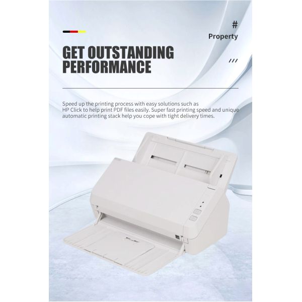 Fujitsu SP1120_1120n_ 1125_1125n_1130 Scanner A4 High Speed Double-sided Paper-fed Color Double-sided Scanning Office Scanner