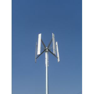 1kW 48V Vertical Axis Wind Turbine Kit for RV/Boat/Cabin – Low Noise, DIY Off-Grid Wind Generator with MPPT Controller