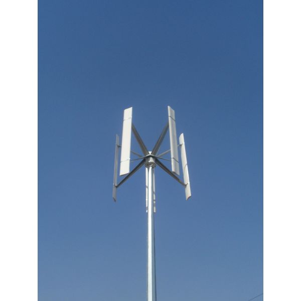 1kW 48V Vertical Axis Wind Turbine Kit for RV/Boat/Cabin – Low Noise, DIY Off-Grid Wind Generator with MPPT Controller