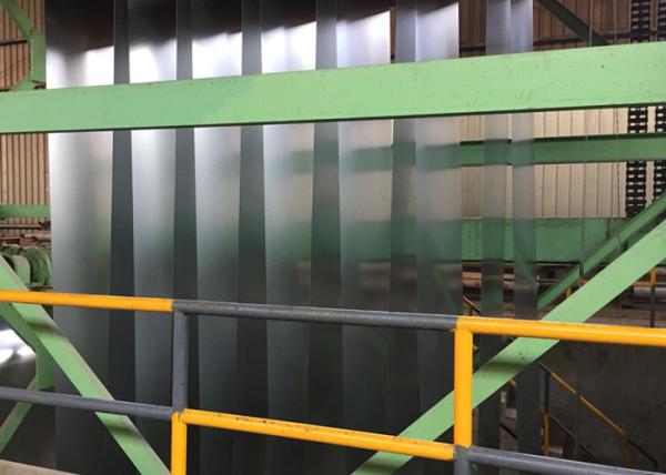 Silver Prepainted Galvalume Steel Coil / Sheets Corrosion Resistance