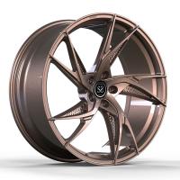 9.5Jx20 And 10.5Jx20 Custom Satin Bronze 2-PC Rims For BMW M2 2016 Year