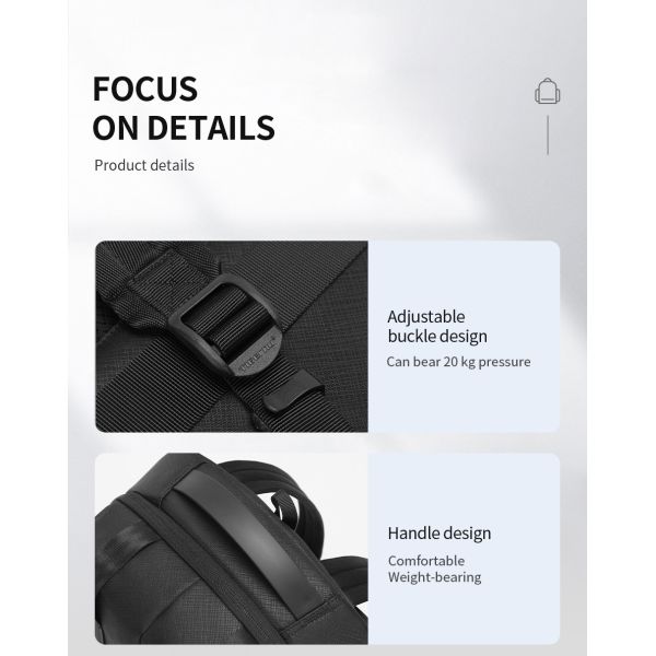 Splashproof Oxford T-B9050 Business Travel Backpacks For Traveling