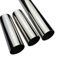 63.5mm 2 1/2' SS 201 304 316 Tubos redondos de aço inoxidável Superfície de cetim 1,2 mm-3,5 mm Espessura Espelho de tubos soldados inoxidáveis