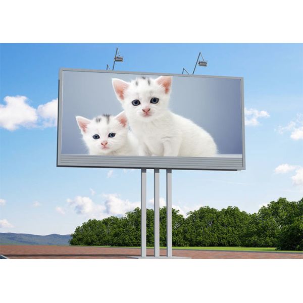 Sports Halls Front Rear Module Maintenance Outdoor P8 Led Signage Display