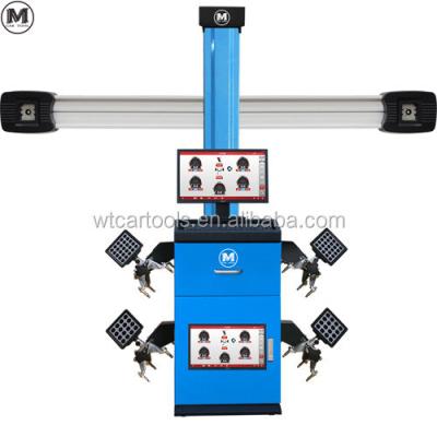 Dual Screen 3D Four Wheel Alignment System with Lenovo M881S Computer