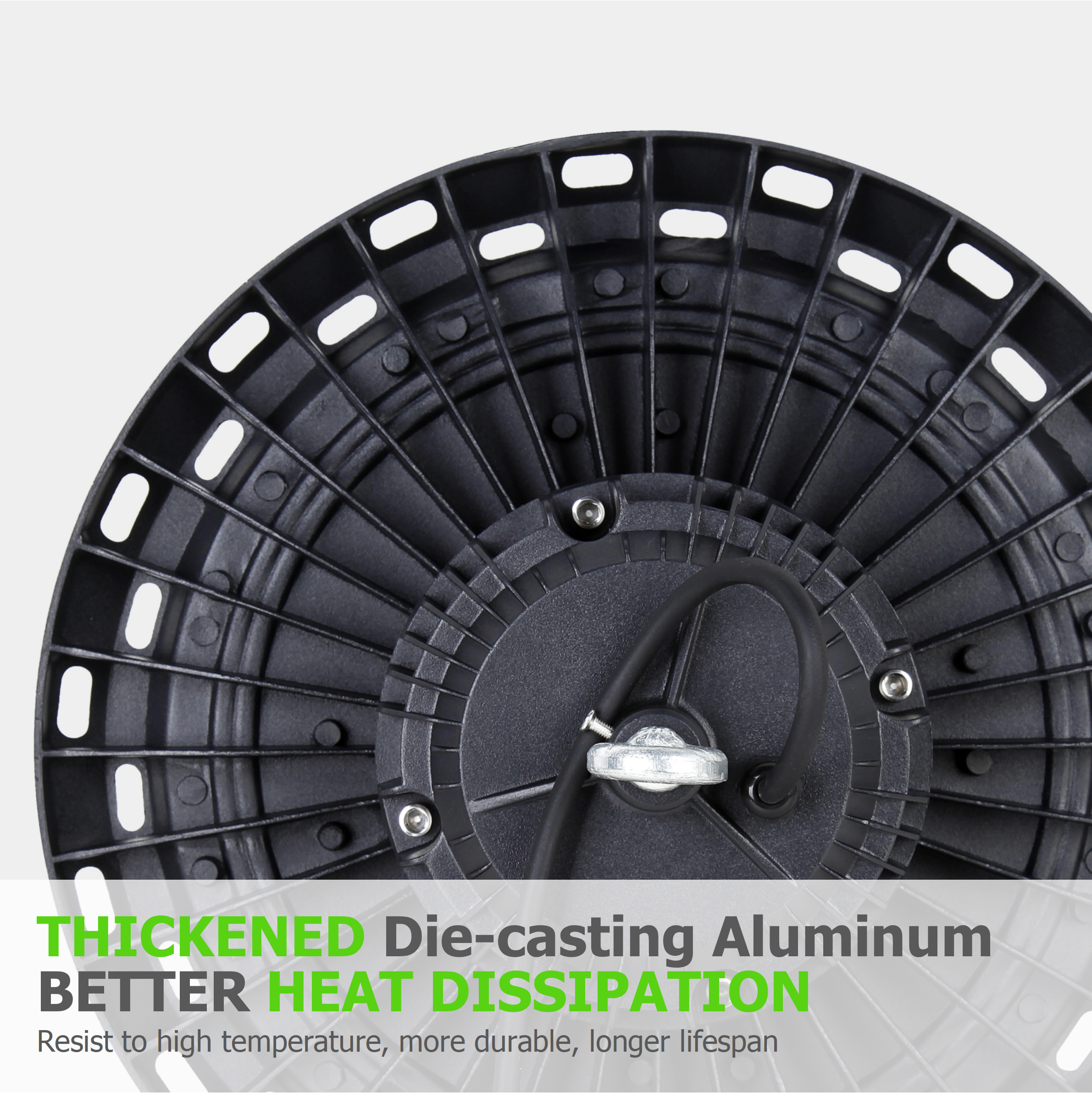 УФО высокий подводный свет с датчиком движения потолок для мастерского склада