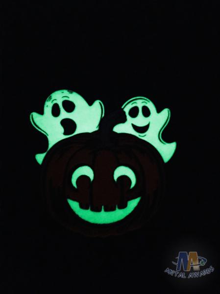 Halloween Design Custom Glow In The Dark Medals For All Events