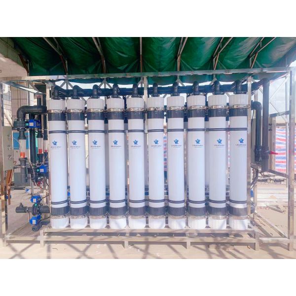 4TPH PVDF Washable UF-1060 Industrial Purifiers Water Treatment Machinery Using UF Membrane Technology