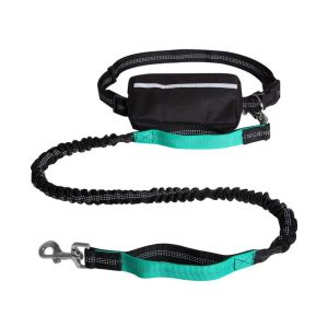 Laisse pour chien mains libres multifonctionnelle, laisse personnalisée pour chien, tout-en-un avec ceinture réglable