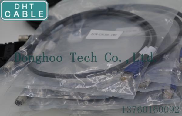 Industrial Grade Gigabit Ethernet Cable RJ45 To Hirose 6 Pin High Speed Transmission