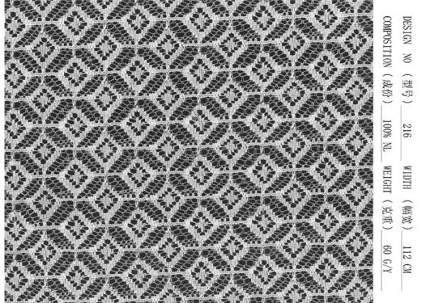 Classic White Cotton Lace Fabric , Wide Cotton Lace Trim For Home Textile