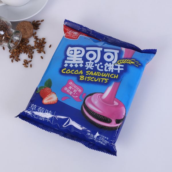 Candy / Cookies Packaging Stand Up Plastic Bags , Clear Plastic Bags With Printing