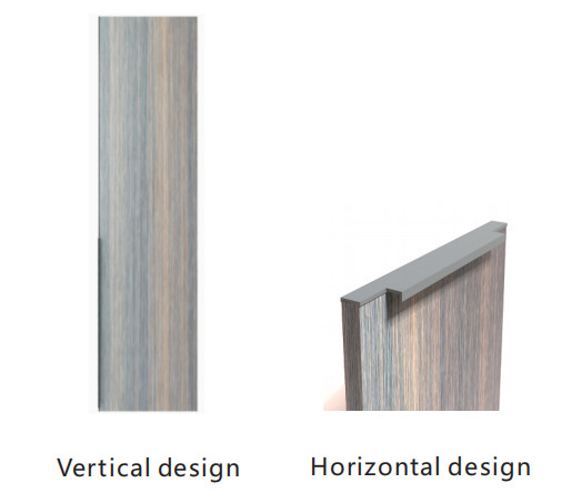 Poignées de la traction RCR2367 cachées par porte en aluminium pour le salon