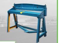 Machine de cisaillement manuelle de plaques métalliques en acier multifonctionnelle Largeur de coupe 1300 mm