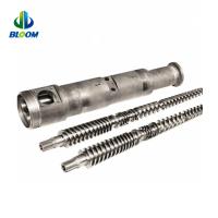 Conical Twin Screw Barrel for Plastic Rubber Extruder