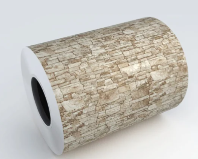 PPGI яркого цвета Изготовление предварительно окрашенного узора стальной катушки с печатным цветовым покрытием ASTM-A653; JIS G3302