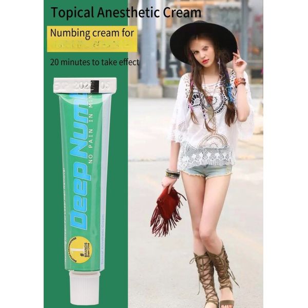 Super Numb Tattoo Lidocaine Numbing Cream for Body Tattoo Piercing Miro-Blading Semi-Permanent Makup High Quality