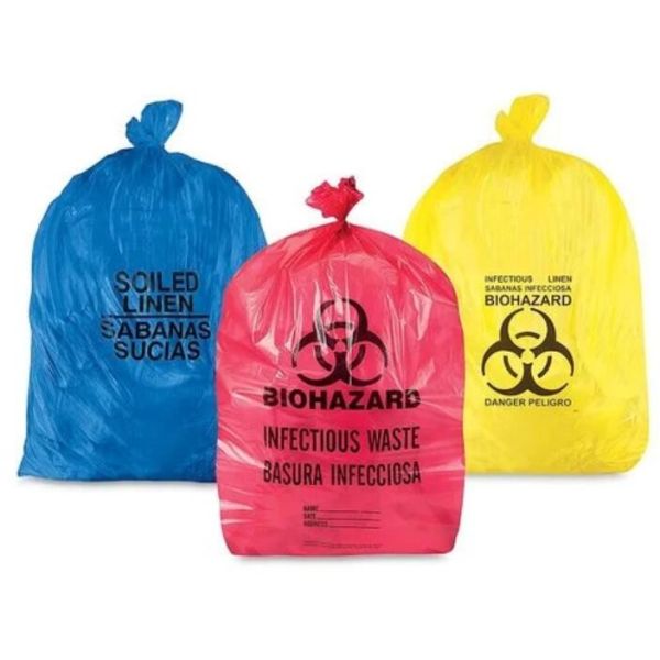 PE BAGS FOR ROCK STONE, PE asbestos bag, biohazard bag, pe cover film, rubble sack, film, sheeting, tubing, biohazardous