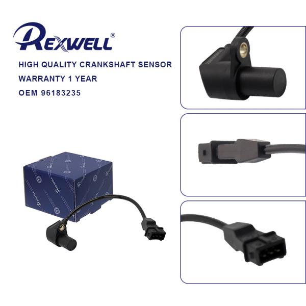 Sensors de position du vilebrequin d'un moteur d'automobile d'origine 96183235 pour la berline Chevrolet Daewoo Nubira J100 1.6 16V A16DMS 2000-