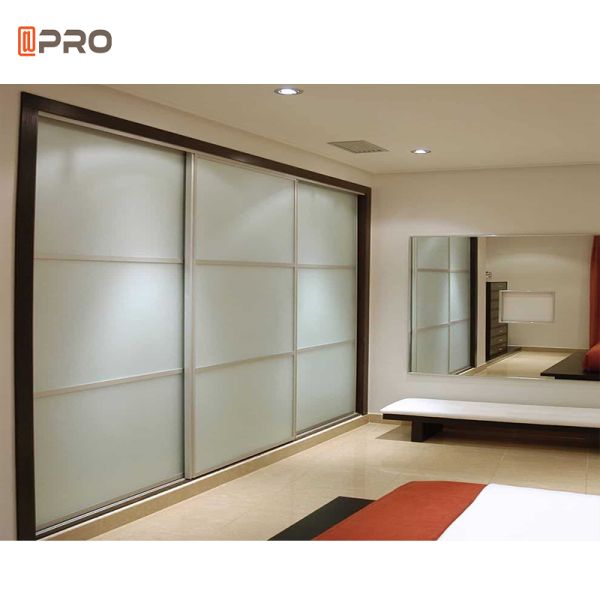 Powder Coating Interior Aluminum Sliding Glass Door For Home