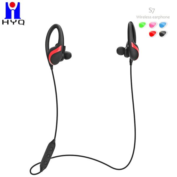 Environmentally Friendly Sports Wireless Earphones 50cm Soft Silicone