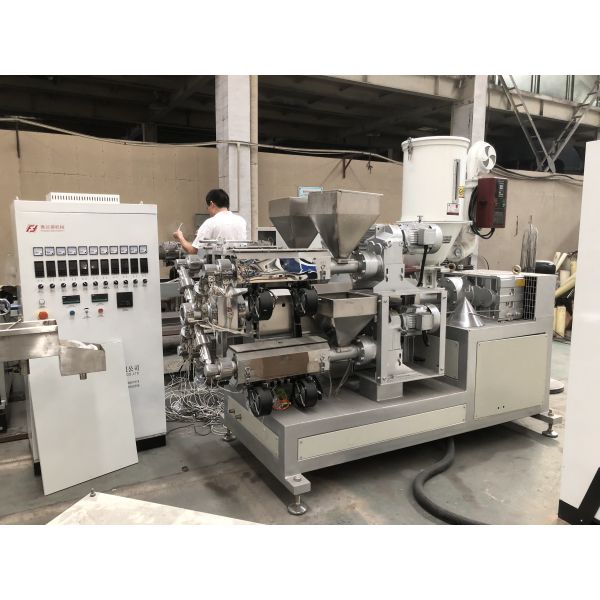 Plastic Imitation Wicker Rattan Line PP PE Rattan Making Machine