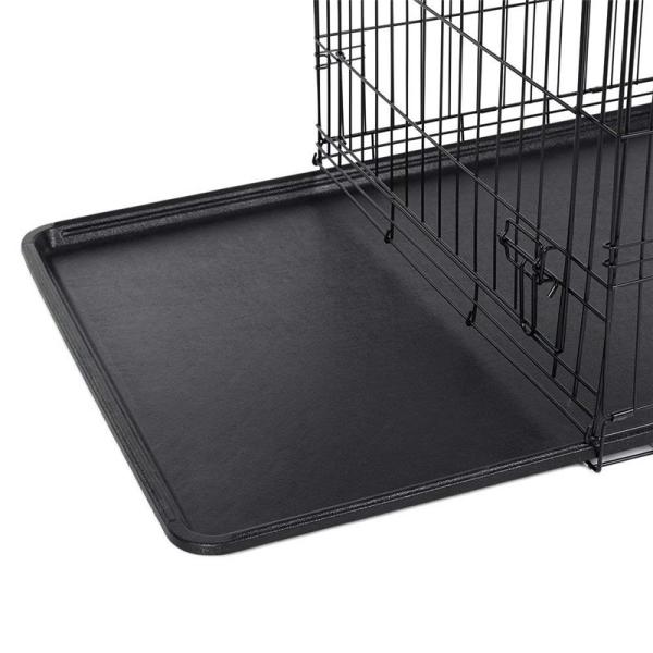 91x64x58cm Lightweight Metal Dog Crate Welded  Easy Cleaning Two Handles