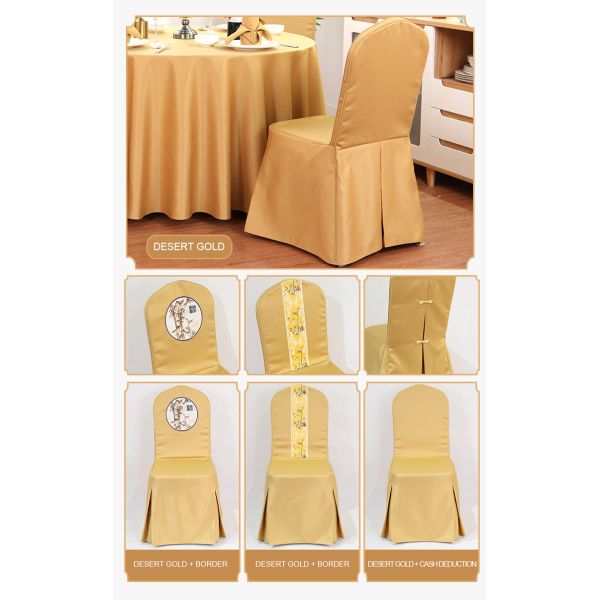 Polyester Universal Hotel Dining Banquet Chair Covers
