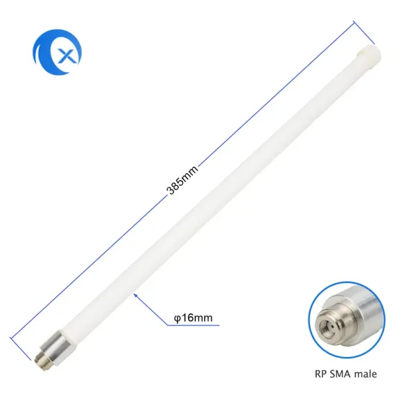 915MHz Omni Fiberglass Antenna 3dBi Indoor Outdoor Rpsma Lora Lorawan Antenna for Gateway