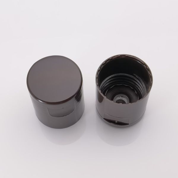 Non Spill Plastic Shampoo Flip Top Cap 24/415 29.4mm Height