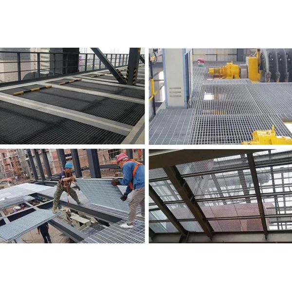 Steel Grating Walkway Floor For Stairs Hot Dip Galvanized 30*5mm